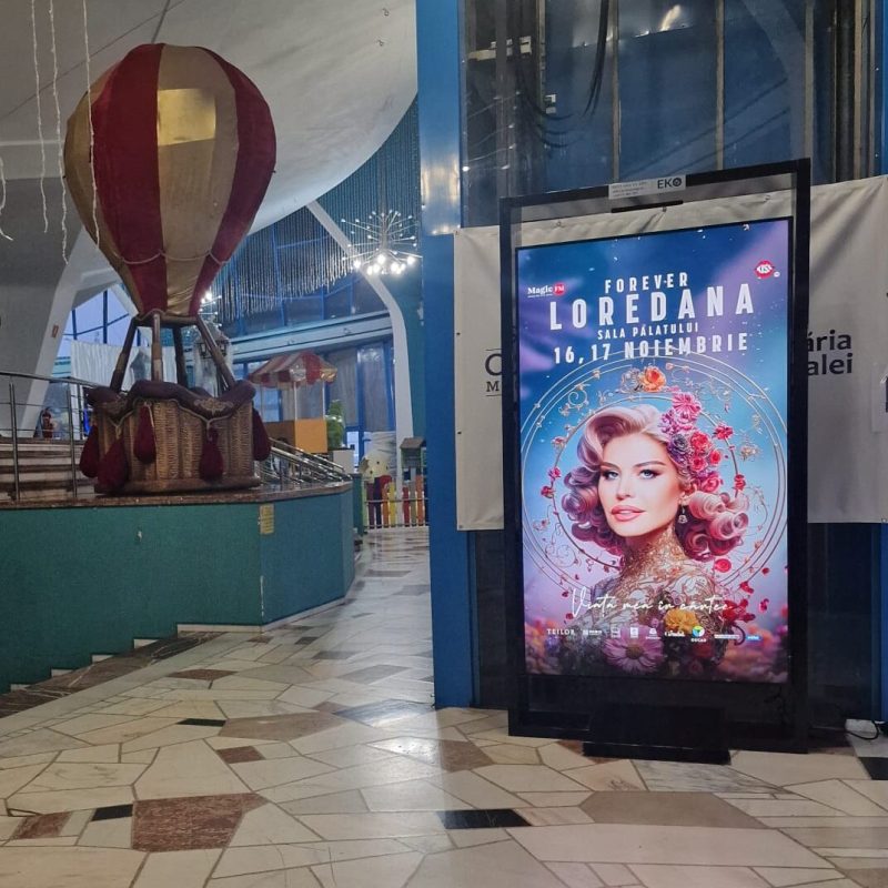 Reteaua Digitala DOOH Indoor - Circul Metropolitan București – Dreapta Reteaua Digitala DOOH Indoor - Circul Metropolitan București – Dreapta
