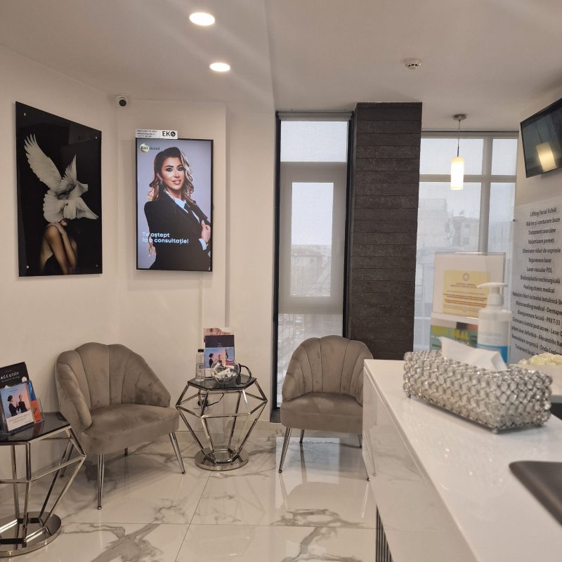 Reteaua Digitala DOOH Indoor - DERMA BEAUTY CLINIQUE UNIRII