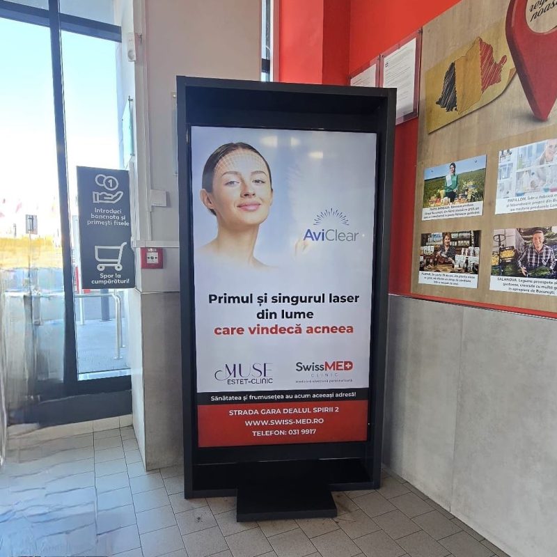 Reteaua Digitala DOOH Indoor - KAUFLAND | Domnesti – A1 – West Park Reteaua Digitala DOOH Indoor - KAUFLAND | Domnesti – A1 – West Park
