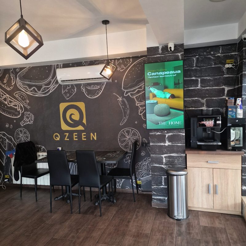 Reteaua Digitala DOOH Indoor - Qzeen